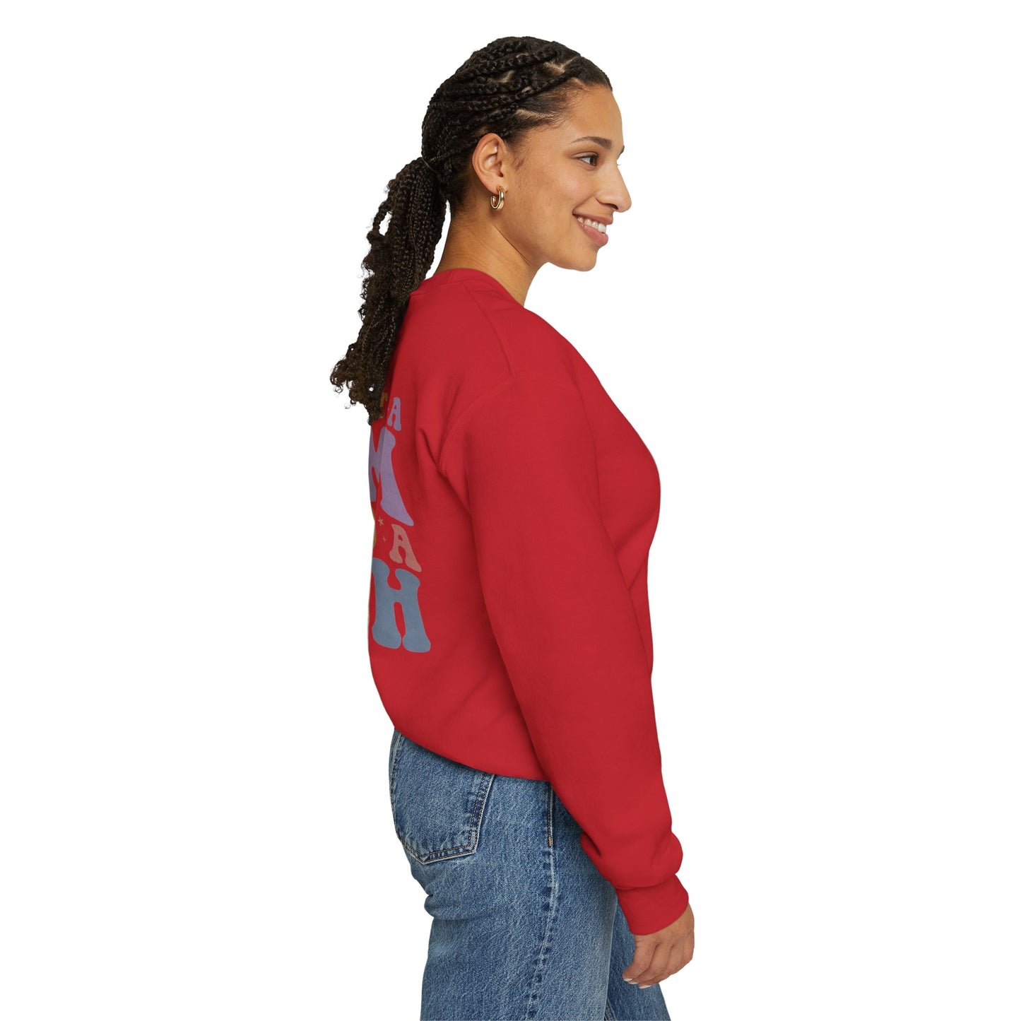 "I'm Not Just a Mom, I'm Also a Bitch" Crewneck Sweatshirt — Sassy Mom Statement Pullover