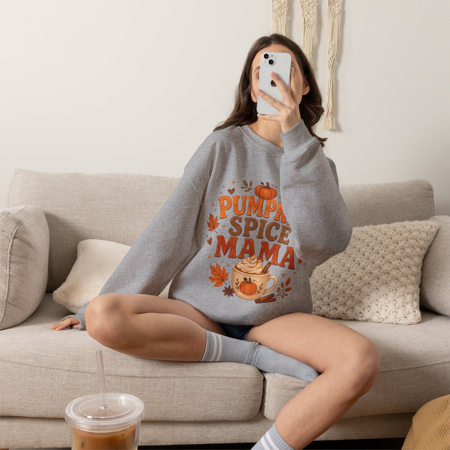 Pumpkin Spice Mama Sweatshirt