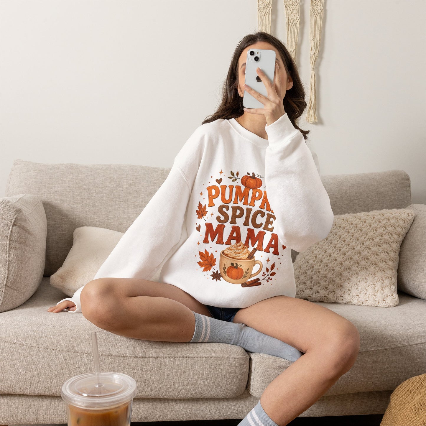 Pumpkin Spice Mama Sweatshirt