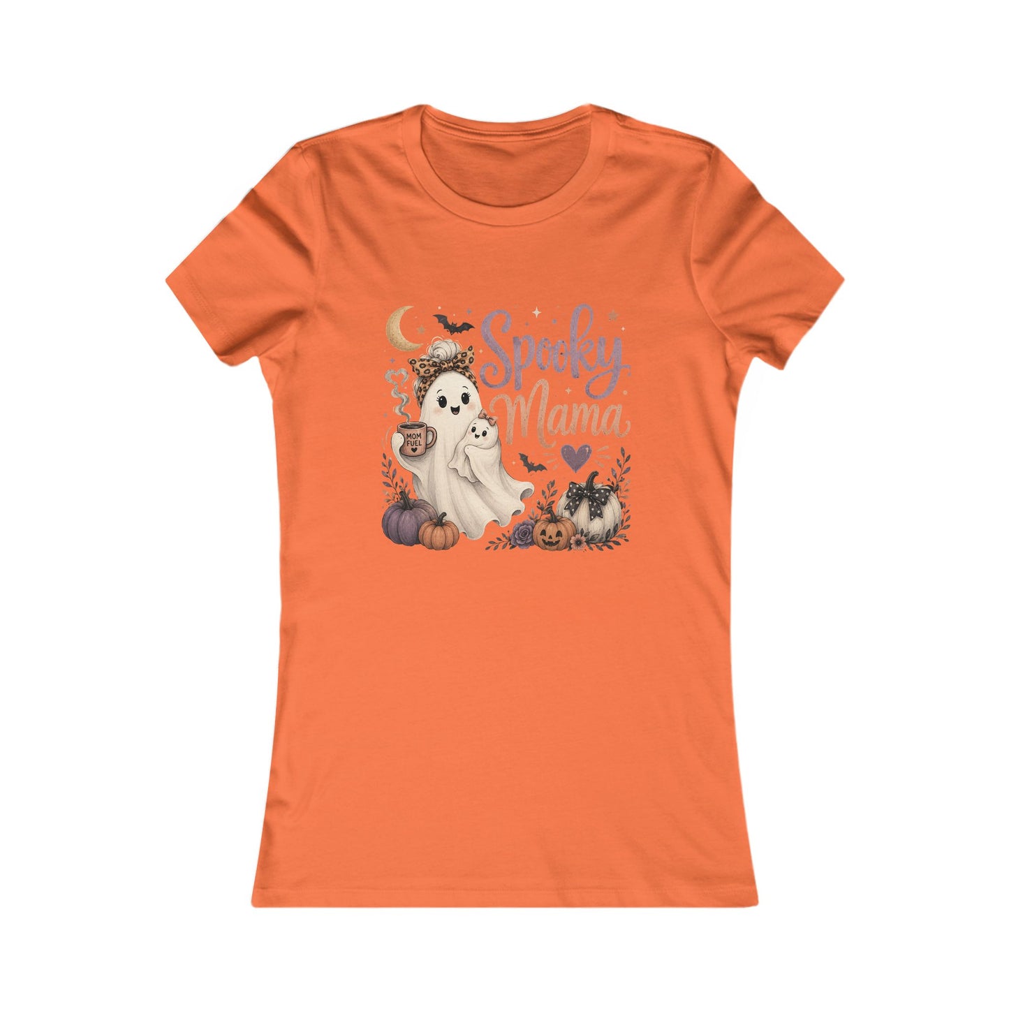 Spooky Mama Tee — Women's Halloween Graphic T-Shirt