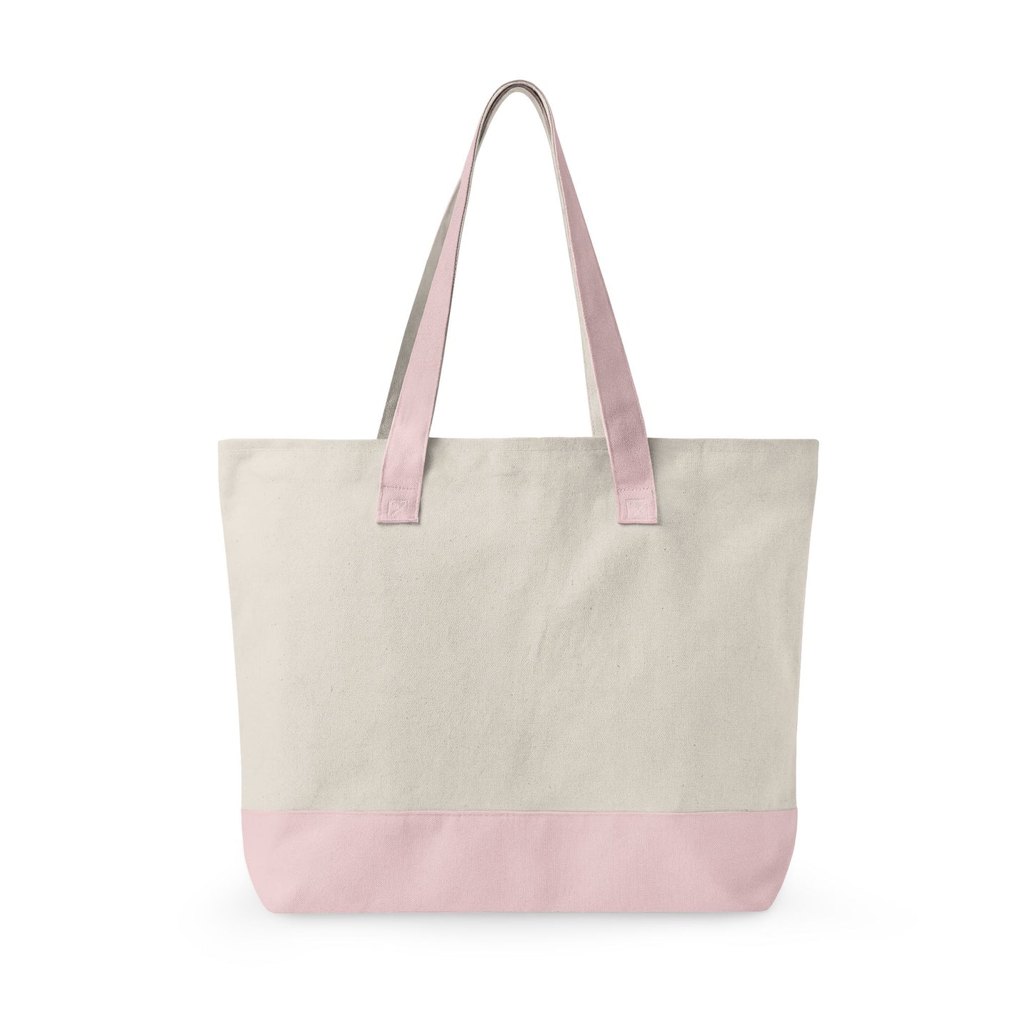 Mama Mommy Mom Bruh Canvas Tote — Zippered Eco Market Bag with Front Pocket