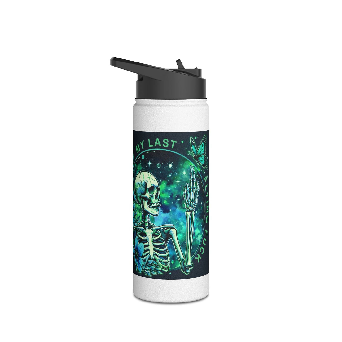 Stainless Steel Water Bottle, Standard Lid