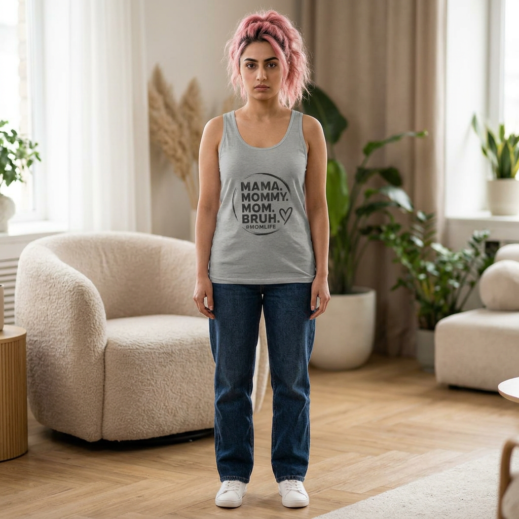 MOM Tank Top | Mom Typography Tank