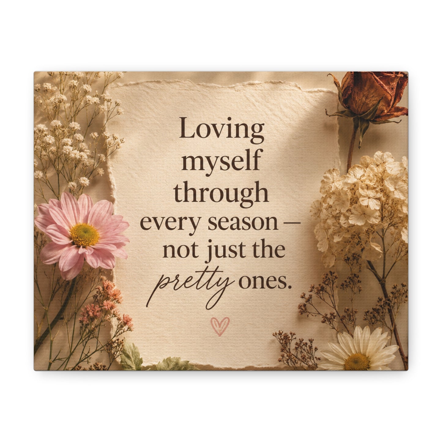 Matte Stretched Canvas Wall Art — 1.25-inch Frame