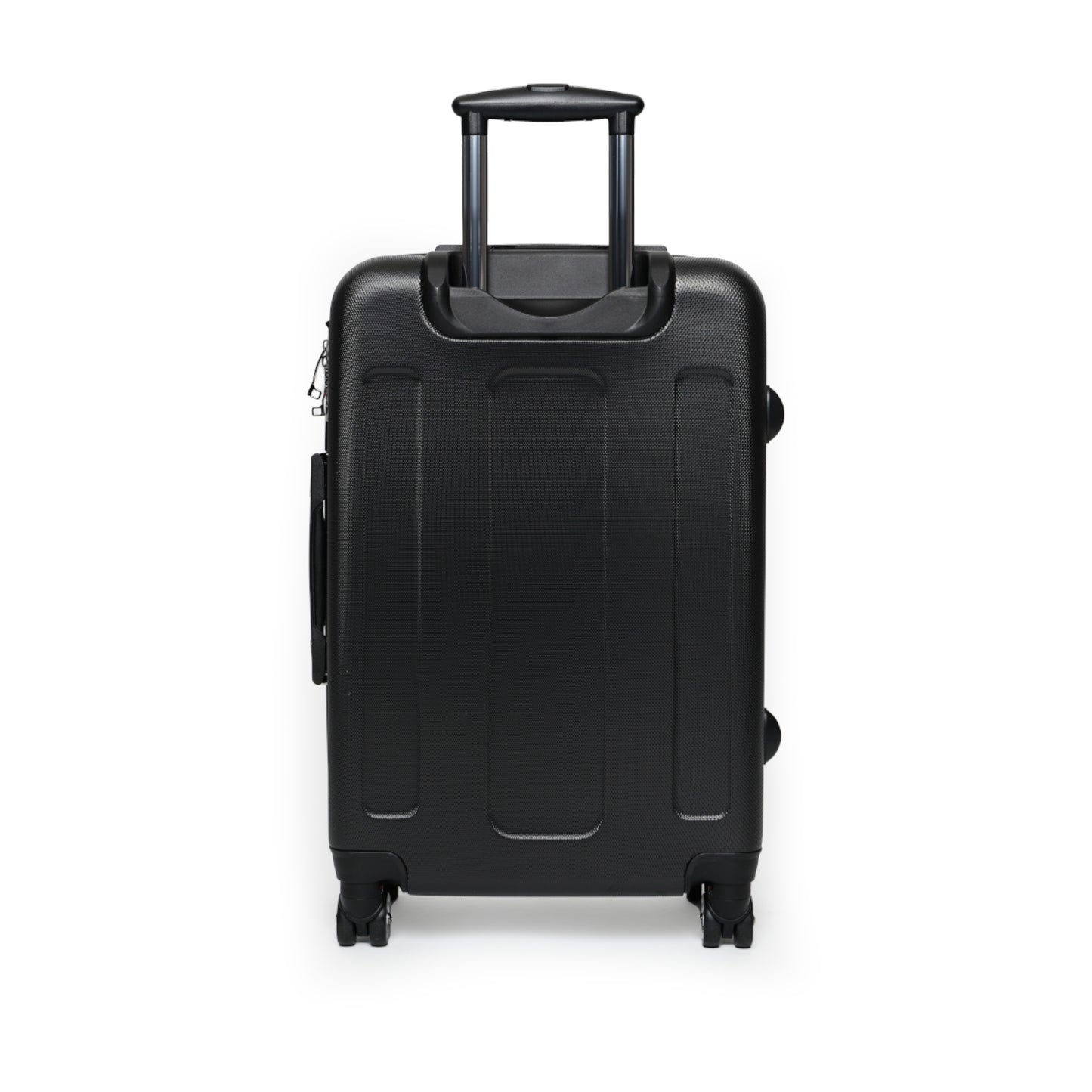 Pink Floral Carry-On Suitcase — Lightweight Rolling Luggage with Stylized Blossoms