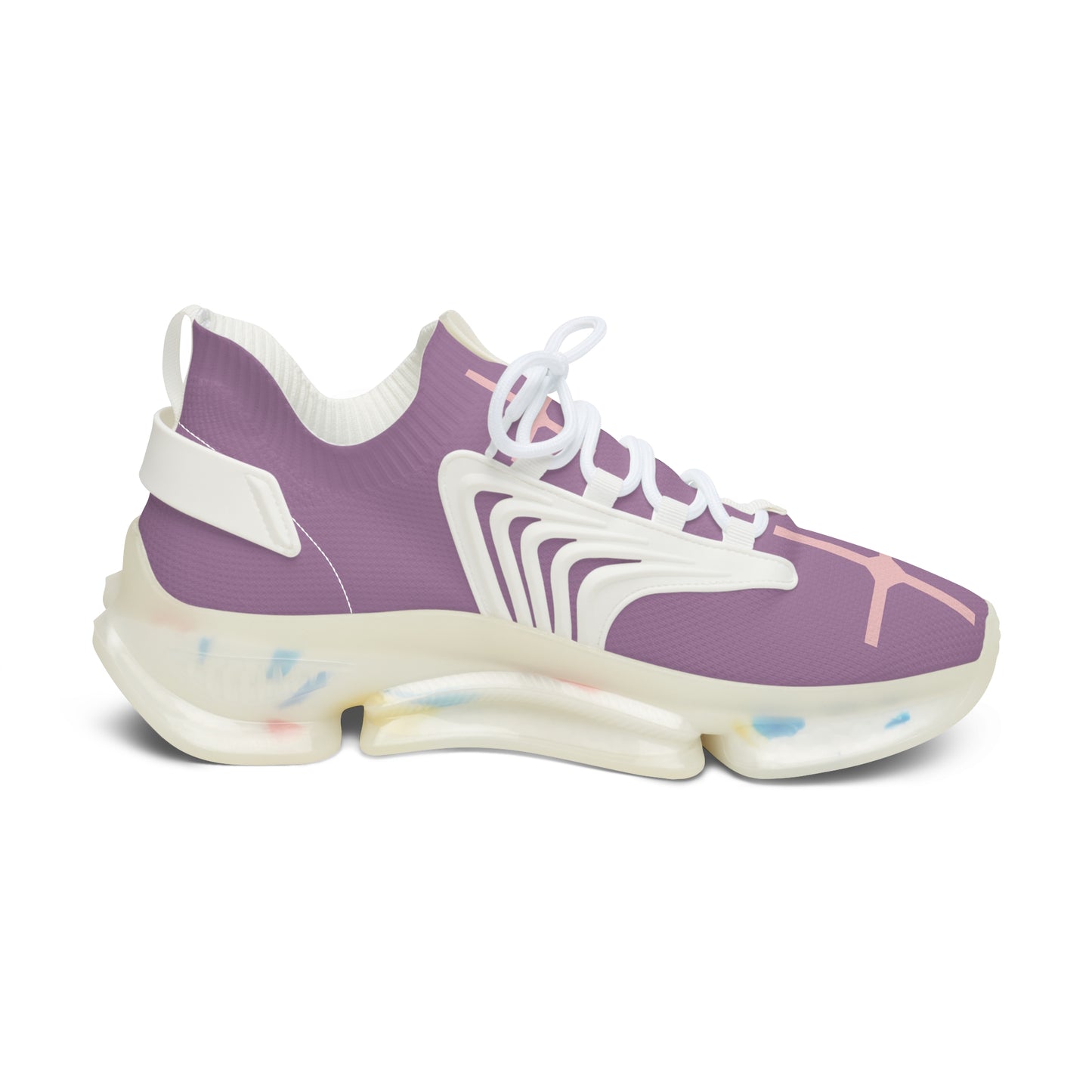 Purple Mesh Women’s Sneakers — Lightweight Athletic Shoes