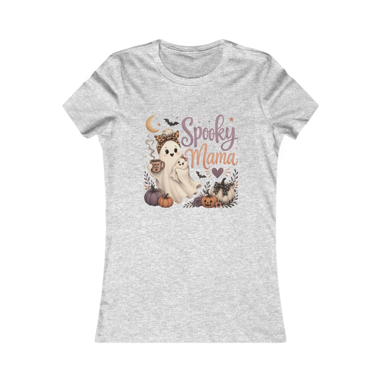 Spooky Mama Tee — Women's Halloween Graphic T-Shirt