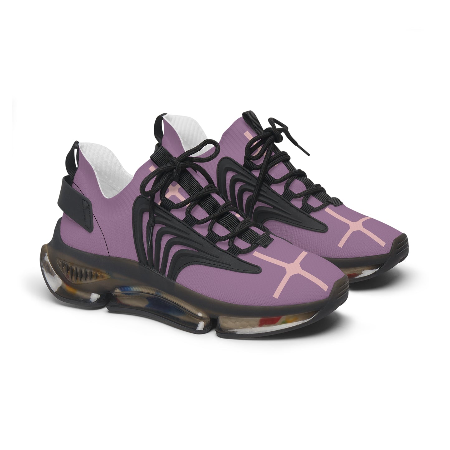Purple Mesh Women’s Sneakers — Lightweight Athletic Shoes